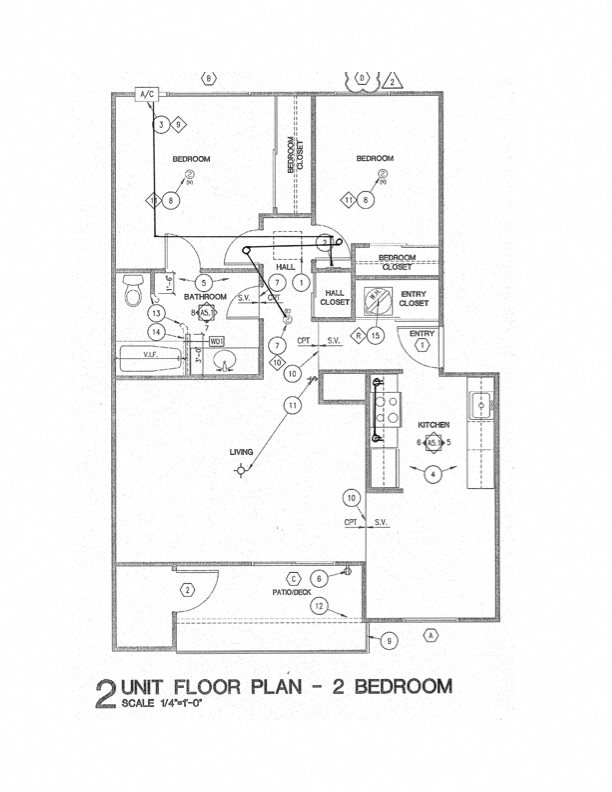 2 Bedroom Unit 2 Bedroom Unit